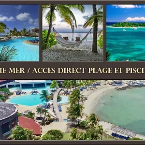 Vue Mer&accès Direct à La Avec Magnifique Piscine , Saint-Francois (Grande-Terre) Guadeloupe